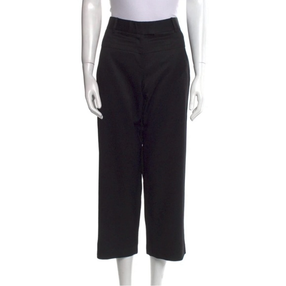 Veronica Beard Black Wide-Leg Pants - Picture 3 of 8